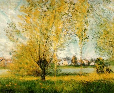 Claude Monet Willows at Vetheuil